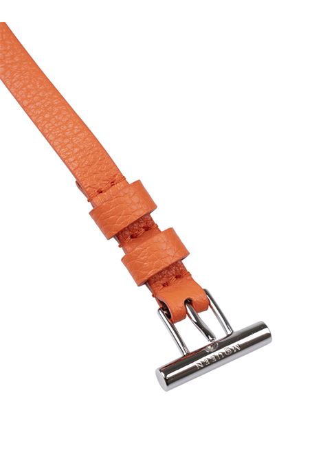 Bracciale A Doppio Giro Con Fibbia A T in Arancione ALEXANDER MCQUEEN | 813363-1AAUG6550